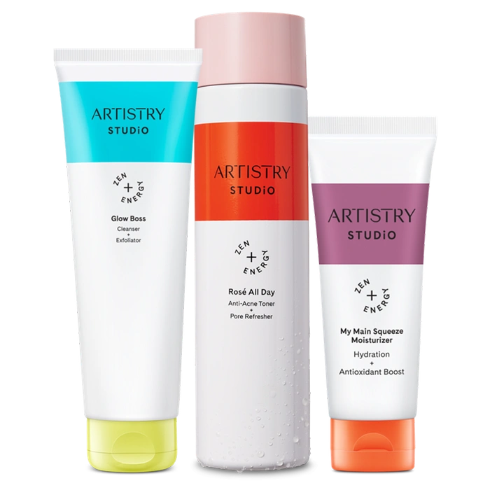 Artistry Studio Glow-Up Solution Bundle – Daily Skincare Routine Set Artistry Studio Glow-Up Solution Bundle – Daily Skincare Routine Set