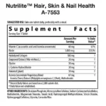 Hair Skin Nail Supplement – Nutrilite Beauty Support