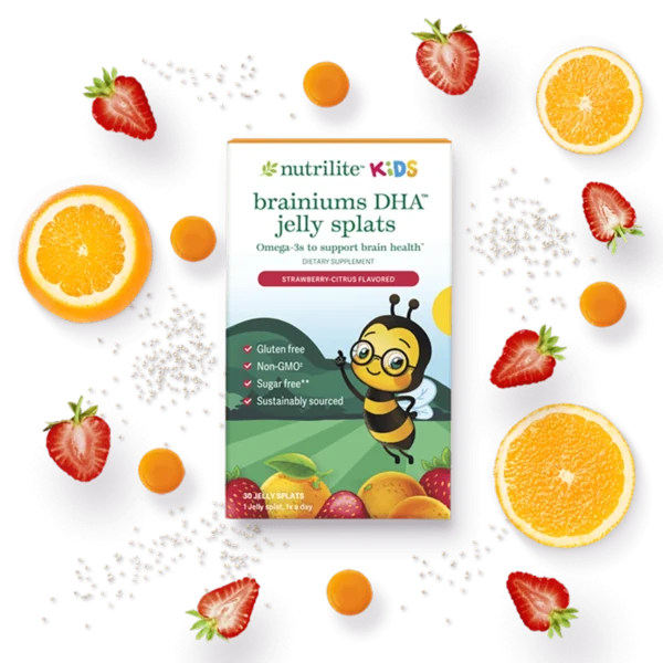 Kids DHA Supplement – Nutrilite Brainiums Jelly Splat