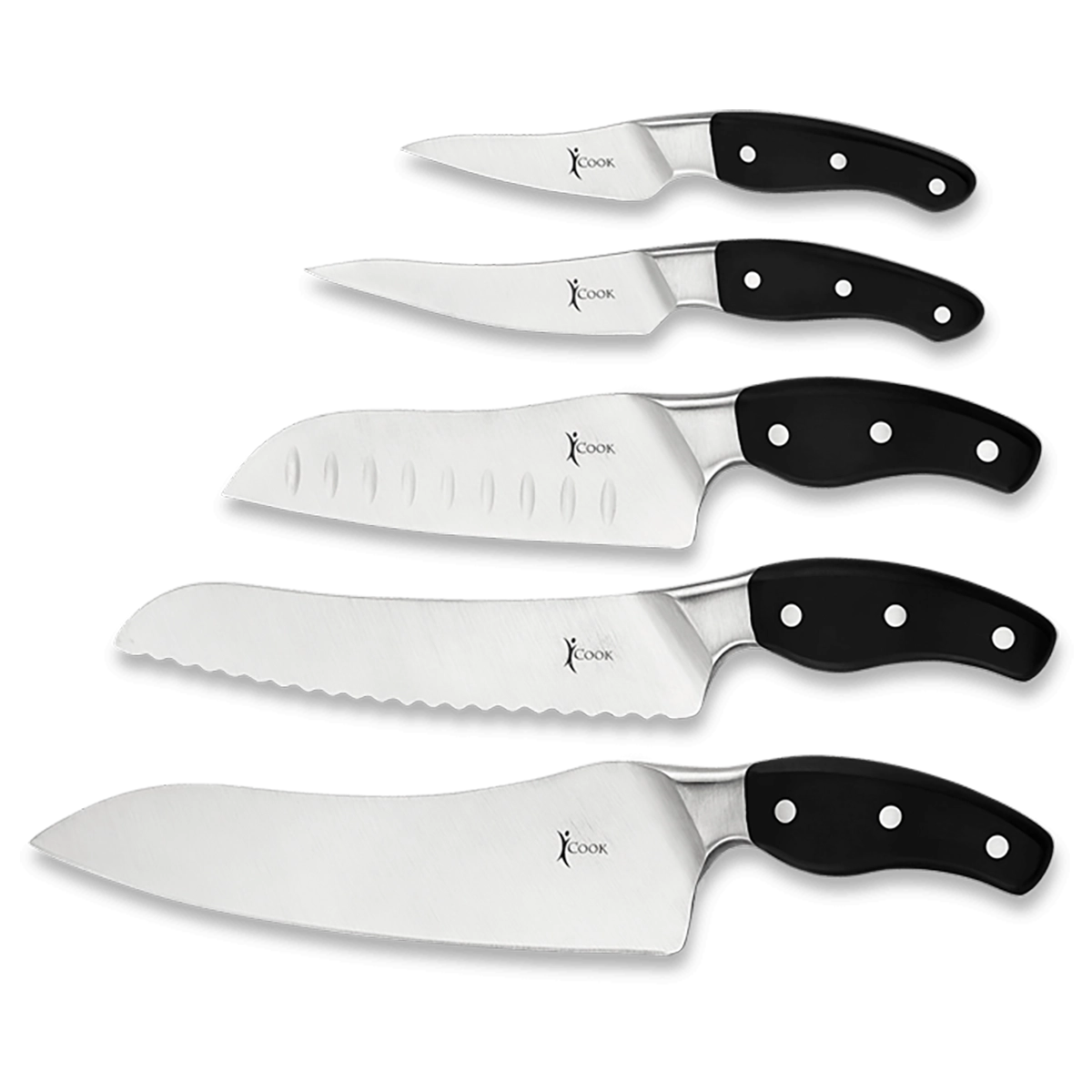 Knife Set Kitchen – iCook 5 Piece Knifeware Set Knife Set Kitchen – iCook 5 Piece Knifeware Set