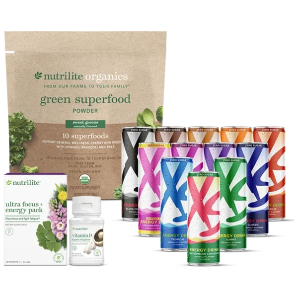 Nutrilite Energy Solution – Daily Energy & Focus Support Bundle