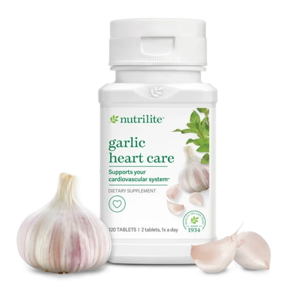 nutrilite garlic heart care supplement nutrilite garlic tablets heart wellness nutrilite garlic dietary supplement nutrilite plant based garlic supplement