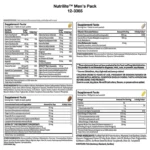 Nutrilite Men’s Pack Daily Multivitamin & Phytonutrient Supplement