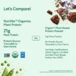 Nutrilite Organics Plant Protein Powder Vanilla
