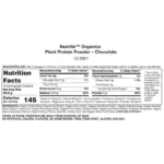 Nutrilite Plant Protein Powder Chocolate Organic Formula