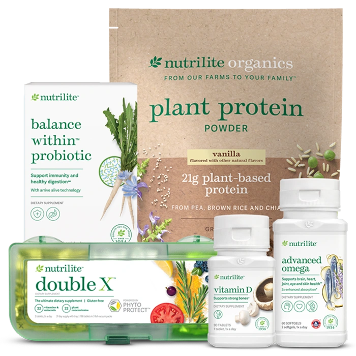 Nutrilite Walking to Bronze Bundle – Complete Daily Nutrition Pack Nutrilite Walking to Bronze Bundle – Complete Daily Nutrition Pack