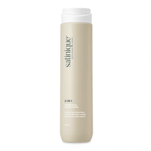 Satinique 2-in-1 Shampoo & Conditioner – Smooth & Strong Hair