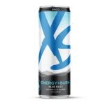 XS Energy + Burn Drink Blue Razz – Zero Sugar 12oz