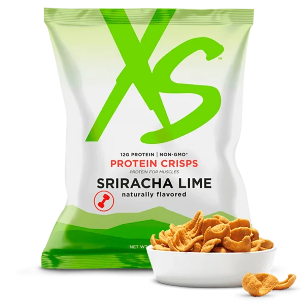 XS Protein Crisps Sriracha Lime – High Protein Snack