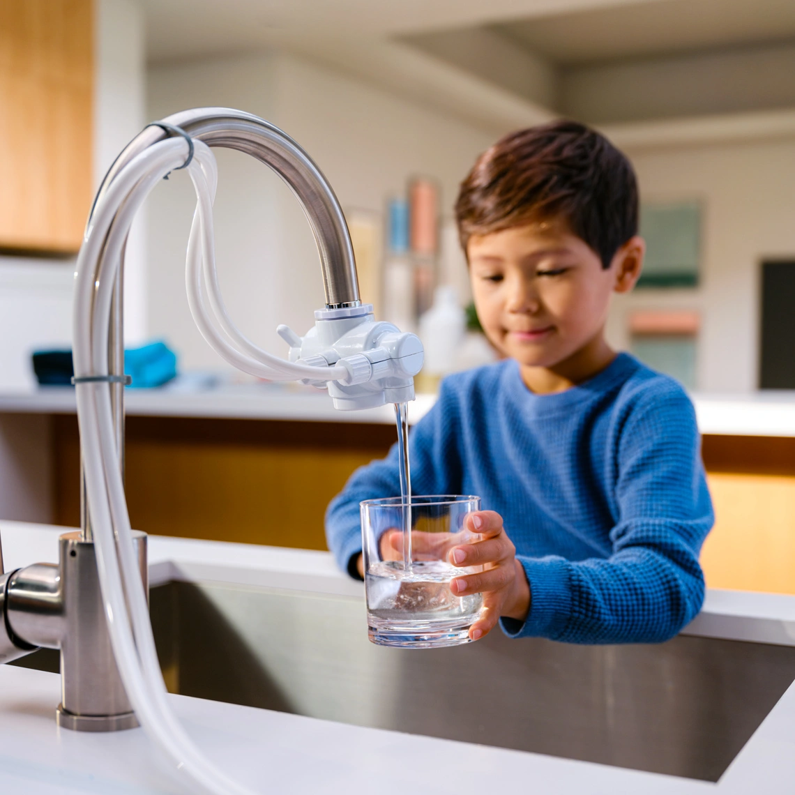 eSpring Above the Counter Unit with Diverter